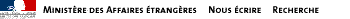  Ministre des Affaires trangres