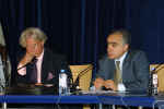 M. Ghassan SALAME,  ministre libanais de la Culture et M. Bruno DELAYE